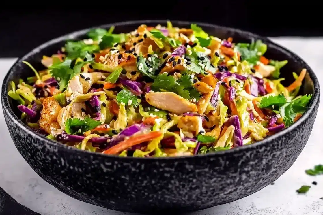 Easy 20-Minute Homemade Chinese Chicken Salad Recipe